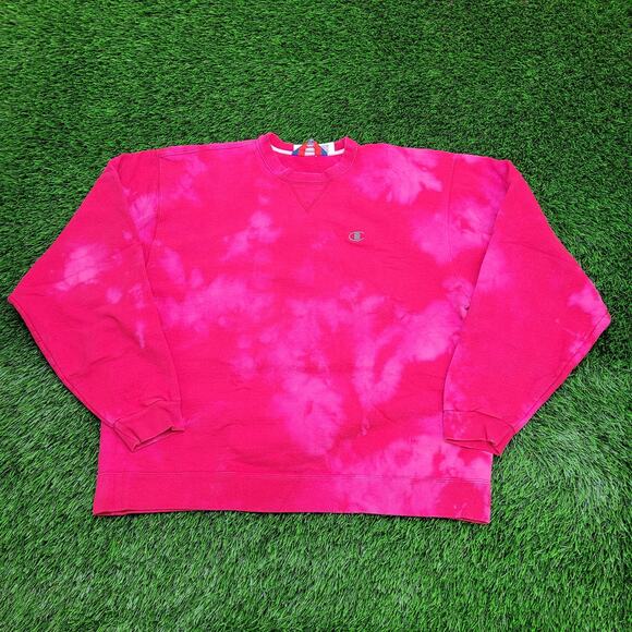 Vintage Champion Sweatshirt Womens 2XL 24x25 Boxy Y2K - Picture 1 of 11